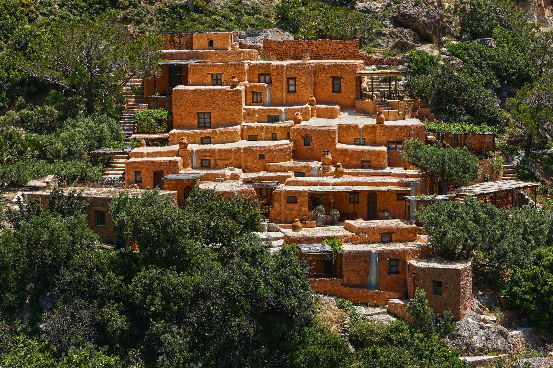 Aspros Potamos Houses