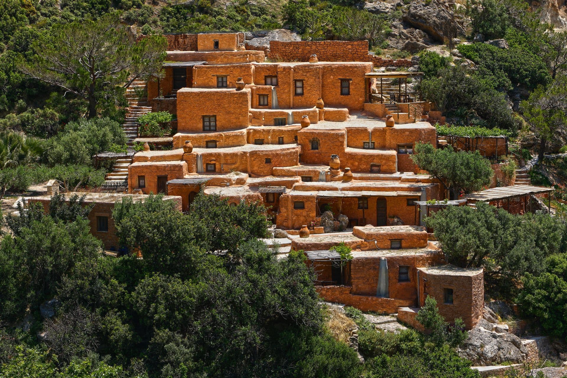 Aspros Potamos Houses