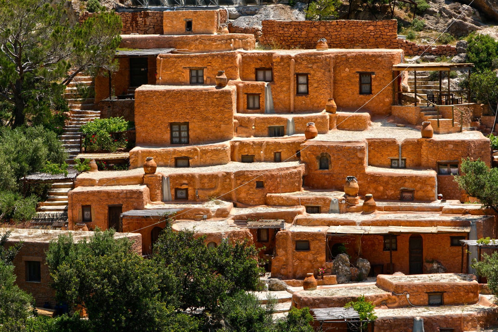Aspros Potamos Houses