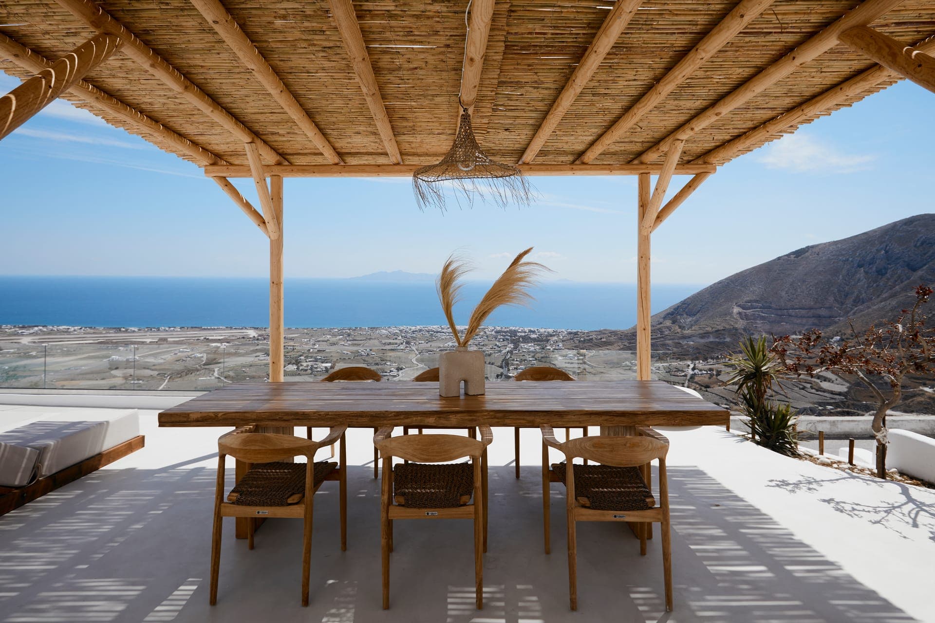 Blue White Villa