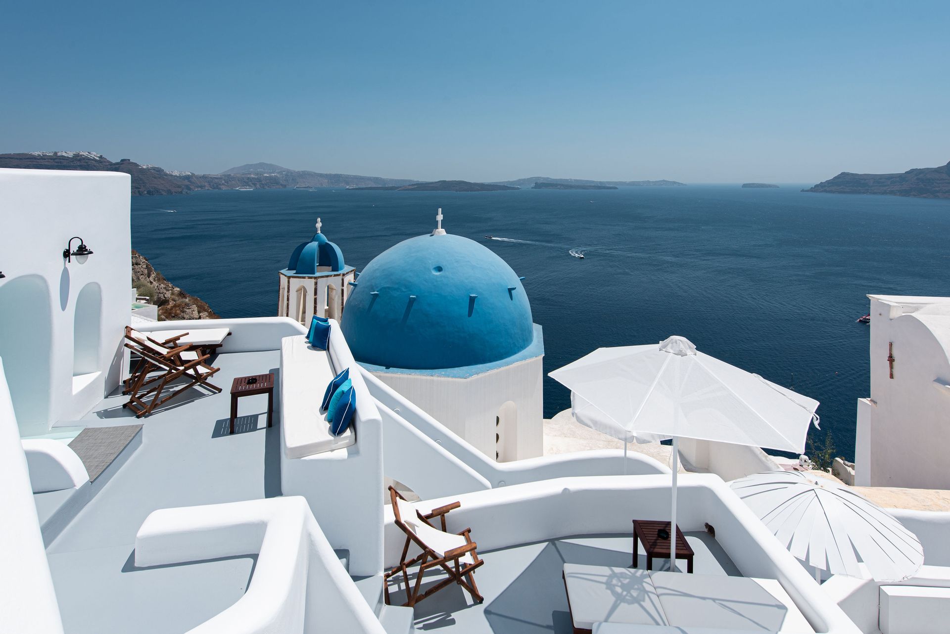 Oia Spirit Studios by Mary D Nomikou