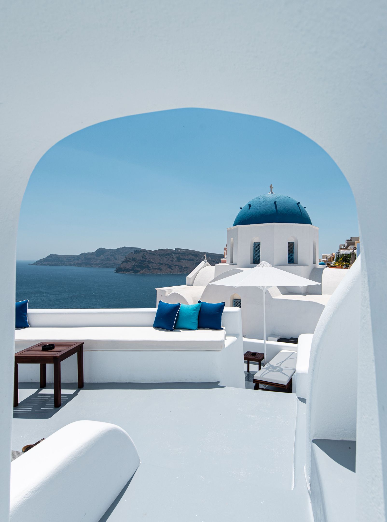 Oia Spirit Studios by Mary D Nomikou