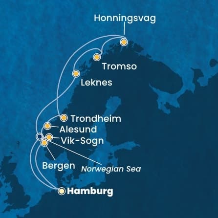 12 дни Германия, Норвегия