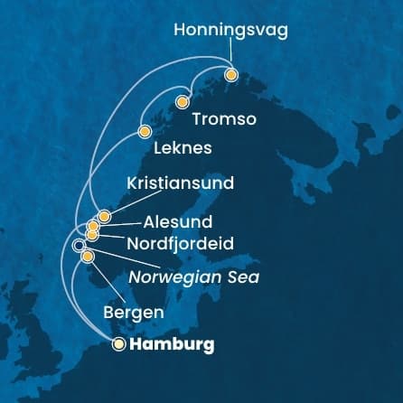 12 дни Германия, Норвегия