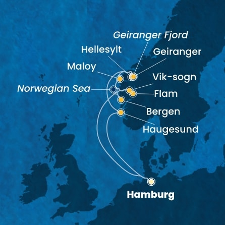 9 дни Германия, Норвегия