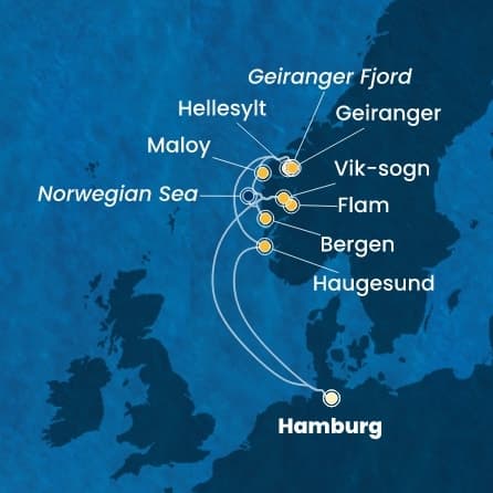 9 дни Германия, Норвегия