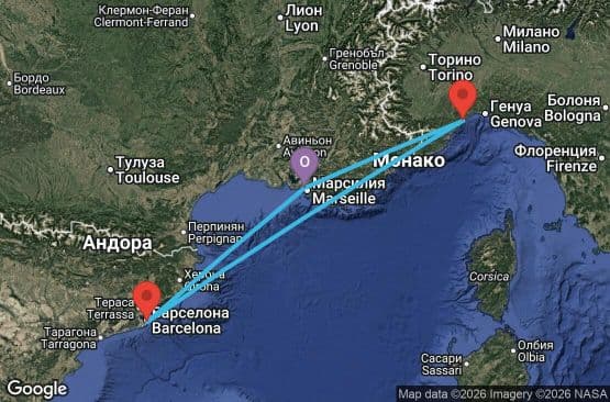 3 дни Франция, Италия, Испания