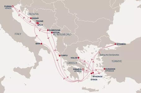 20 дни Гърция, Турция, Черна гора, Хърватия, Италия