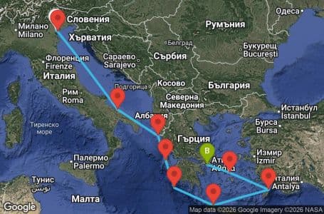7 дни Италия, Гърция