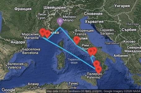 6 дни Италия, Франция