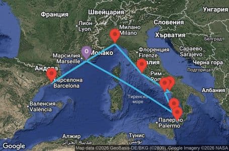 7 дни Франция, Испания, Италия