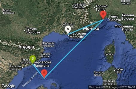 3 дни Франция, Италия, Испания