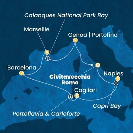 7 дни Италия, Франция, Испания