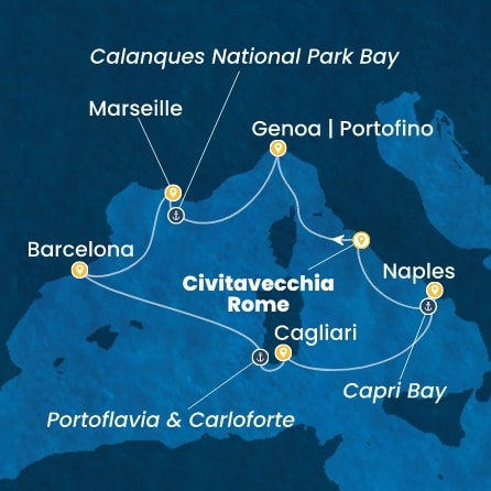 7 дни Италия, Франция, Испания