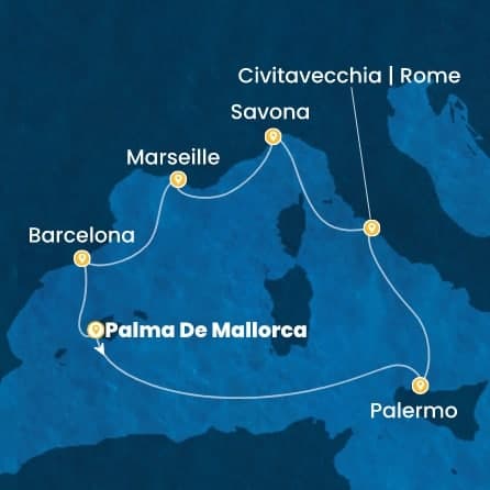 7 дни Испания, Италия, Франция