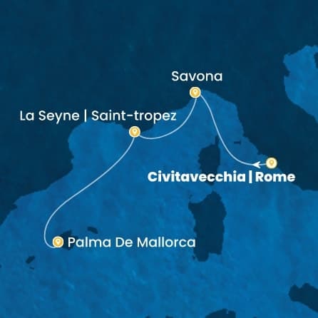3 дни Италия, Франция, Балеарски острови