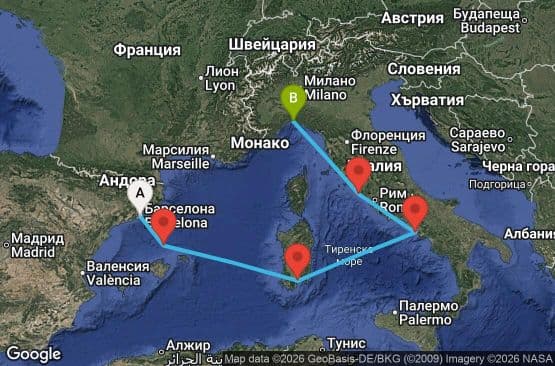 5 дни Испания, Италия