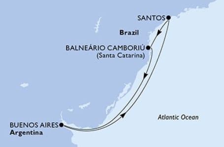 6 дни Бразилия, Аржентина
