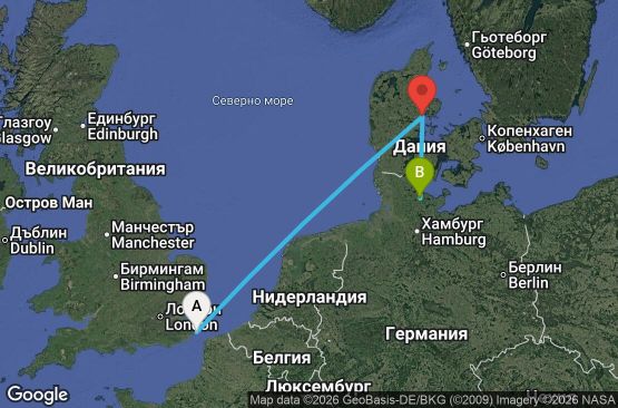 4 дни Англия, Дания, Германия