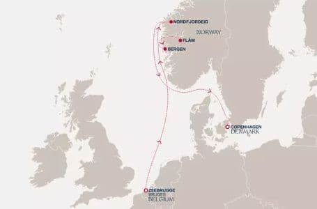 6 дни Белгия, Норвегия, Дания