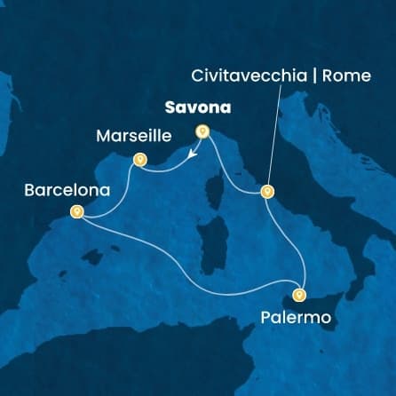 Italy, France, Spain