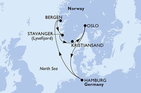 7 дни Германия, Норвегия