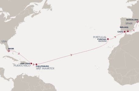 16 дни САЩ, Пуерто Рико, Нидерландски Антили, Португалия, Испания