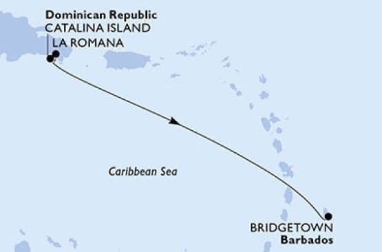 3 дни Доминиканска република, Барбадос