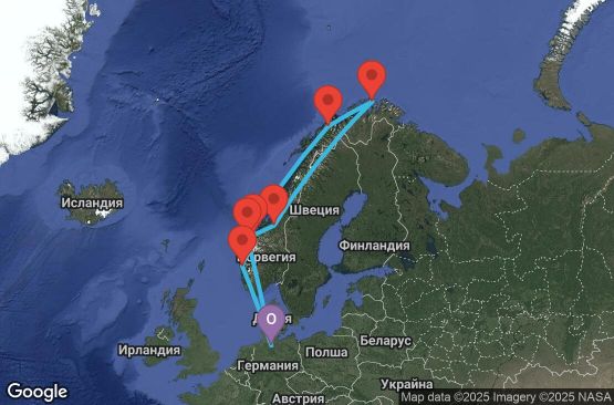 11 дни Германия, Норвегия