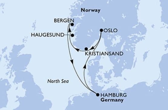 7 дни Германия, Норвегия